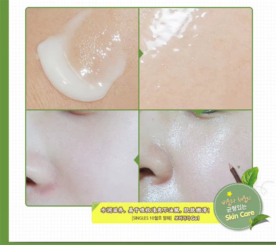 BIOAQUA Aloe Vera Face Cream Moisturizing Deep Hydrating Day Cream Plant Essence Nourishing Refresh Skin Care