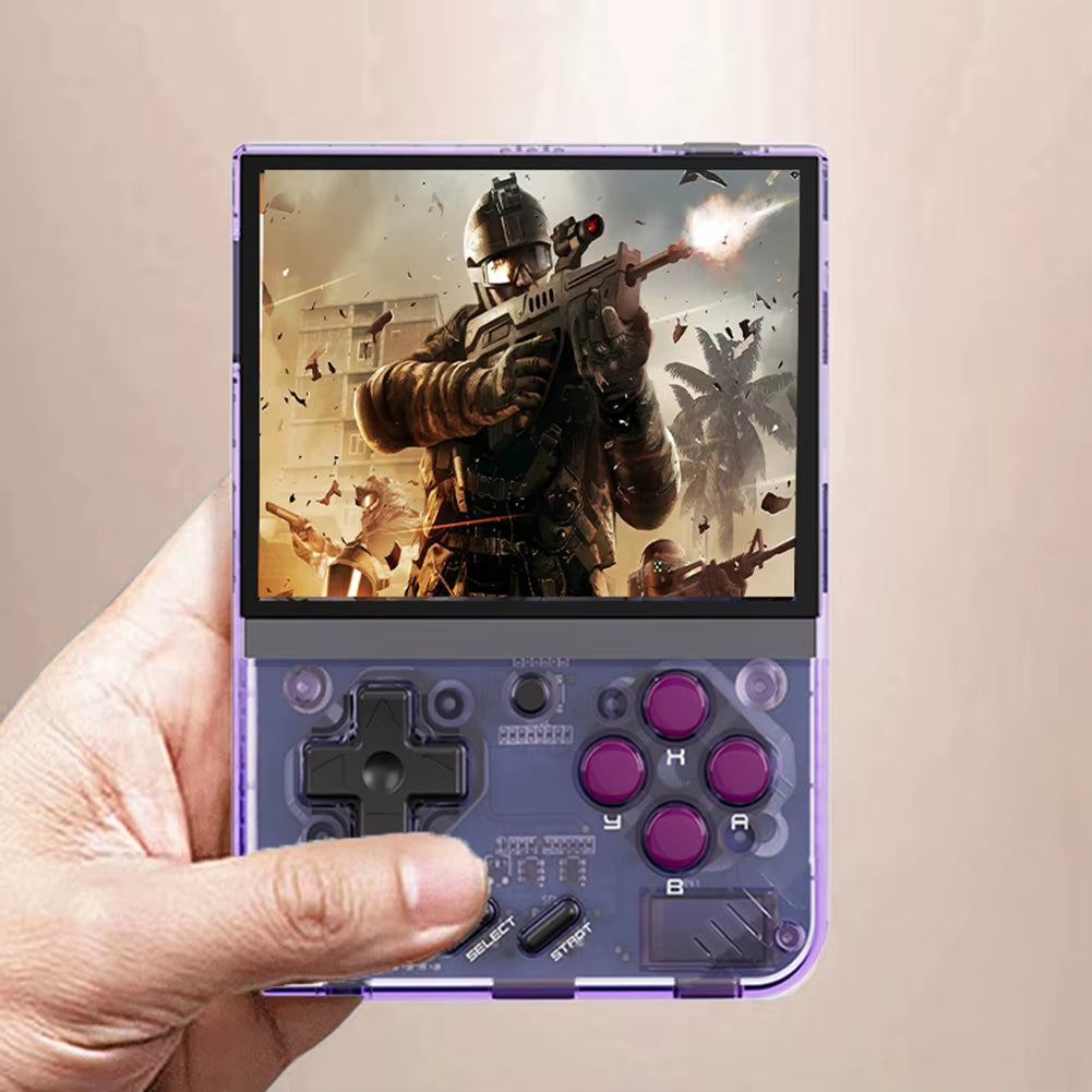 Miyoo Mini plus Classic Video Game Console V3 Retro Handheld Game Console IPS HD Screen Linux System Game Toys for Kids Adults