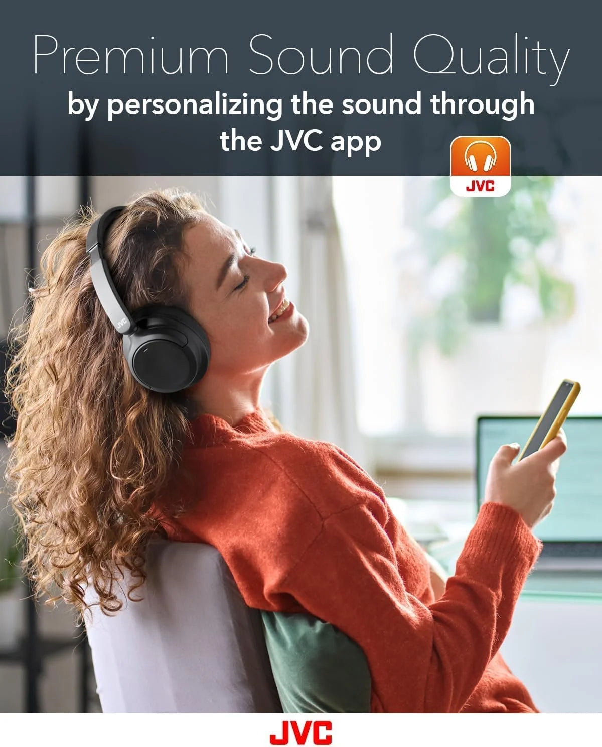 over Ear Wireless Active Noise Cancelling Headphones - Bluetooth 5.3 - Ambient Mode, 3 Audio Modes, Soft Comfort Pads, 35 Hr Battery, Foldable & Lightweight – Mic- Travel & All-Day Wear - HA-S75N