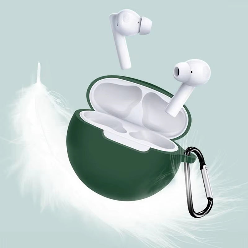 Wireless Earphone Case for OPPO Enco Buds 2 Earphones Shockproof anti Lost Silicone Shell anti Dust Protective Air Buds Cover