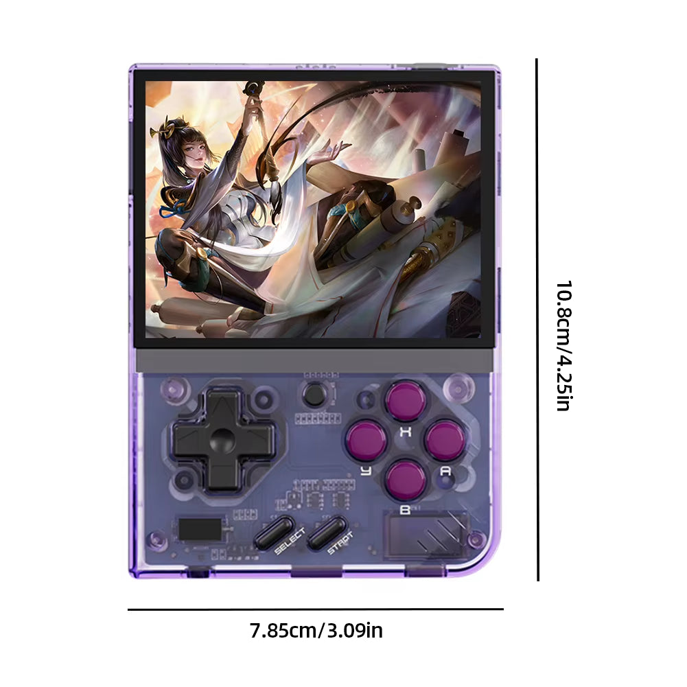 Miyoo Mini plus Classic Video Game Console V3 Retro Handheld Game Console IPS HD Screen Linux System Game Toys for Kids Adults