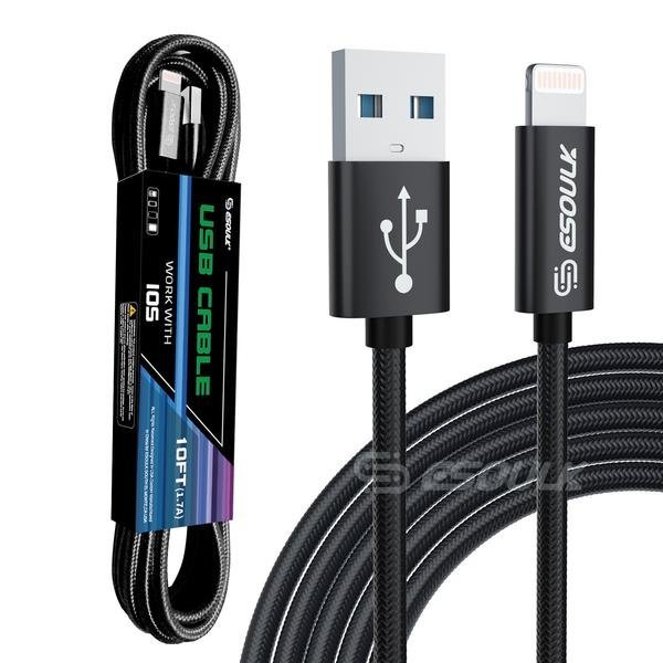 10FT USB Cable For IPhone XS/XR/XS MAX 1.7A - EL Packo’s Products