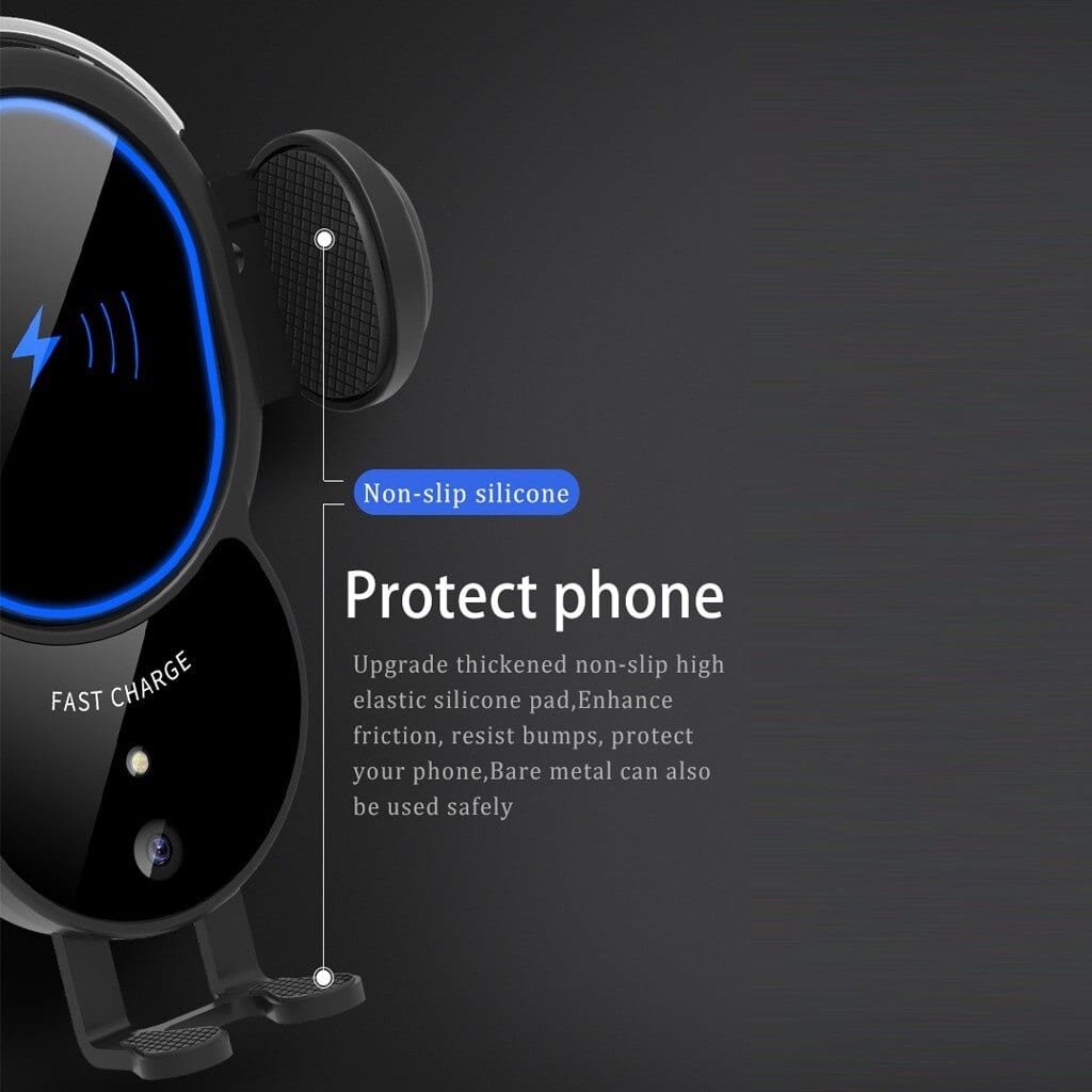 10W Wireless Automatic Clamping Mount Fast Charger For Your Car - EL Packo’s Products