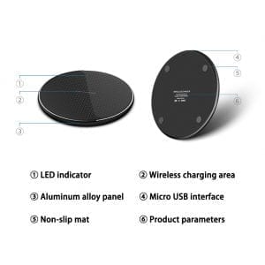15W Fast Wireless Charger Pad - EL Packo’s Products