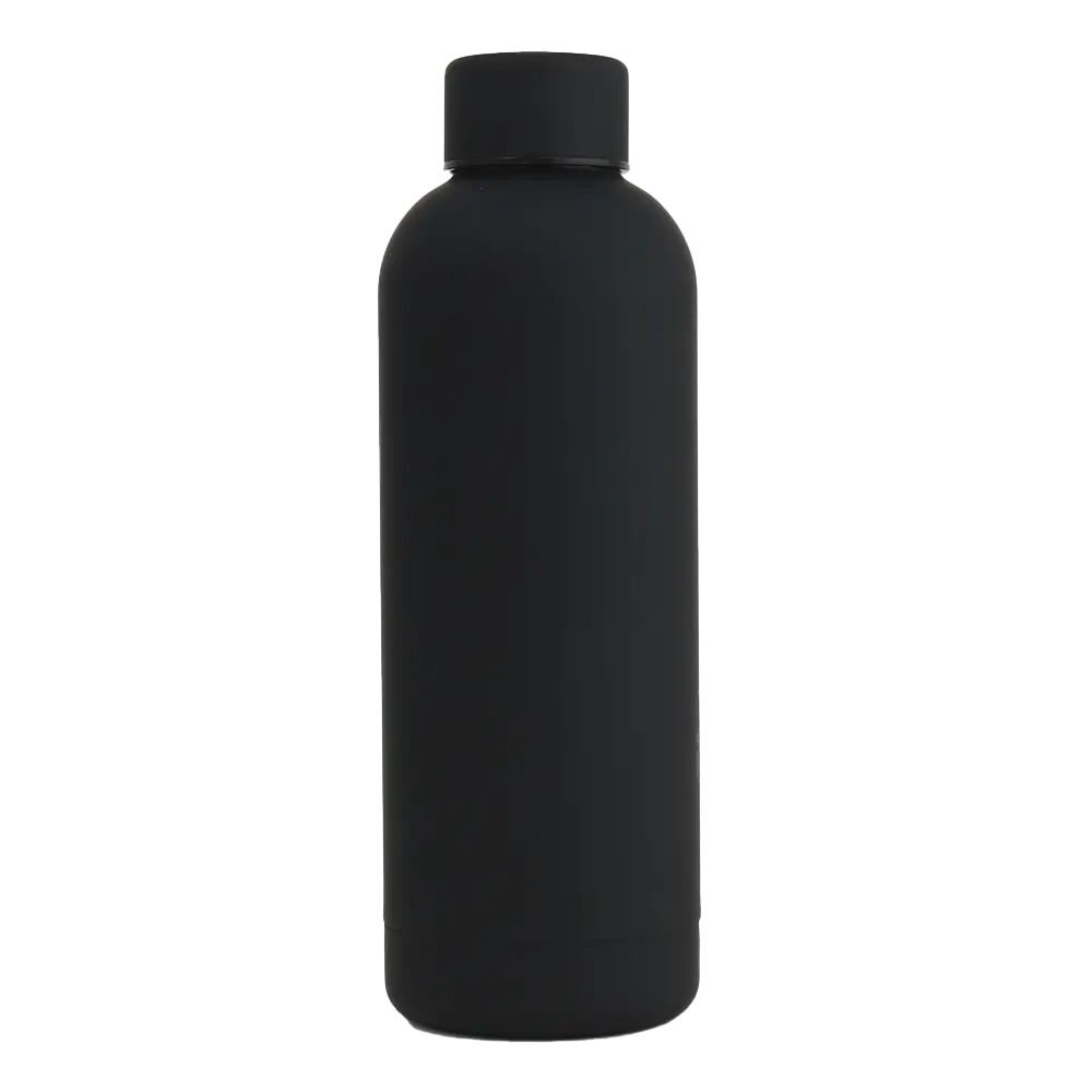 17oz Rubber Vacuum Insulated Stainless Steel Water Bottle - EL Packo’s Products