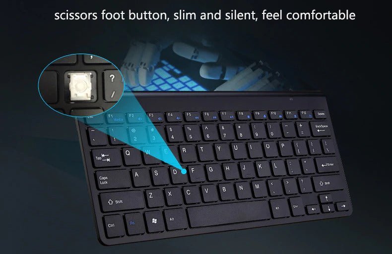 2.4 GHz Wireless Mini Keyboard And Optical Mouse Set - EL Packo’s Products